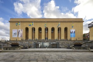 Framsidan av Göteborgs konstmuseum.