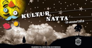 Annonsbild för Kulturnatta 19 oktober 2018